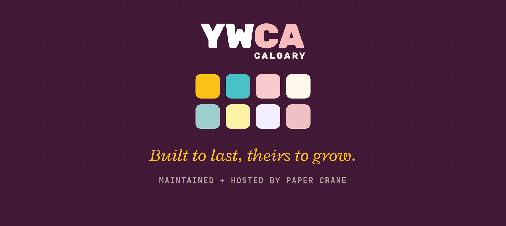 YWCA Calgary, built to last and hosted by Paper Crane