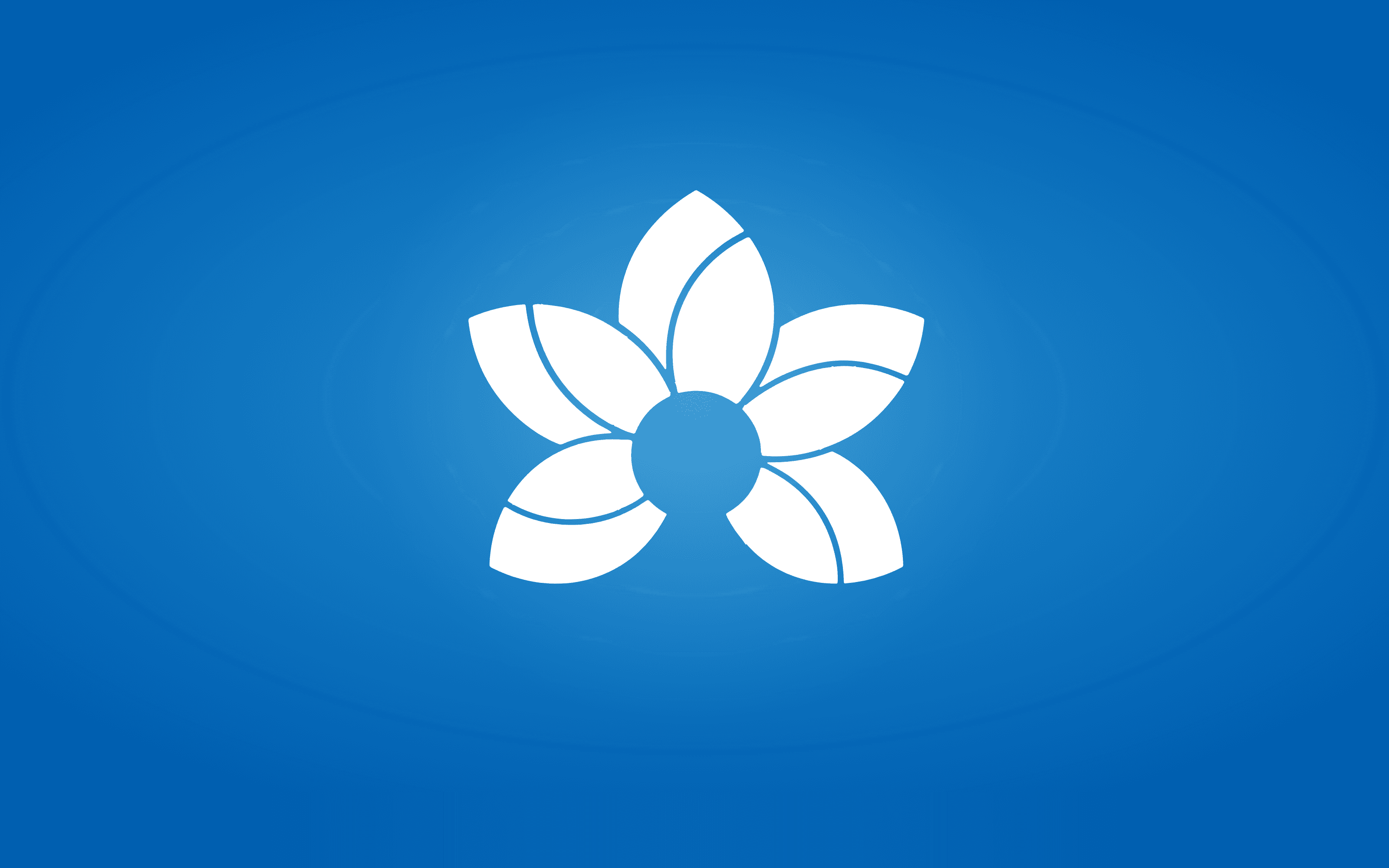 Help for Dementia bloom mark on brand blue