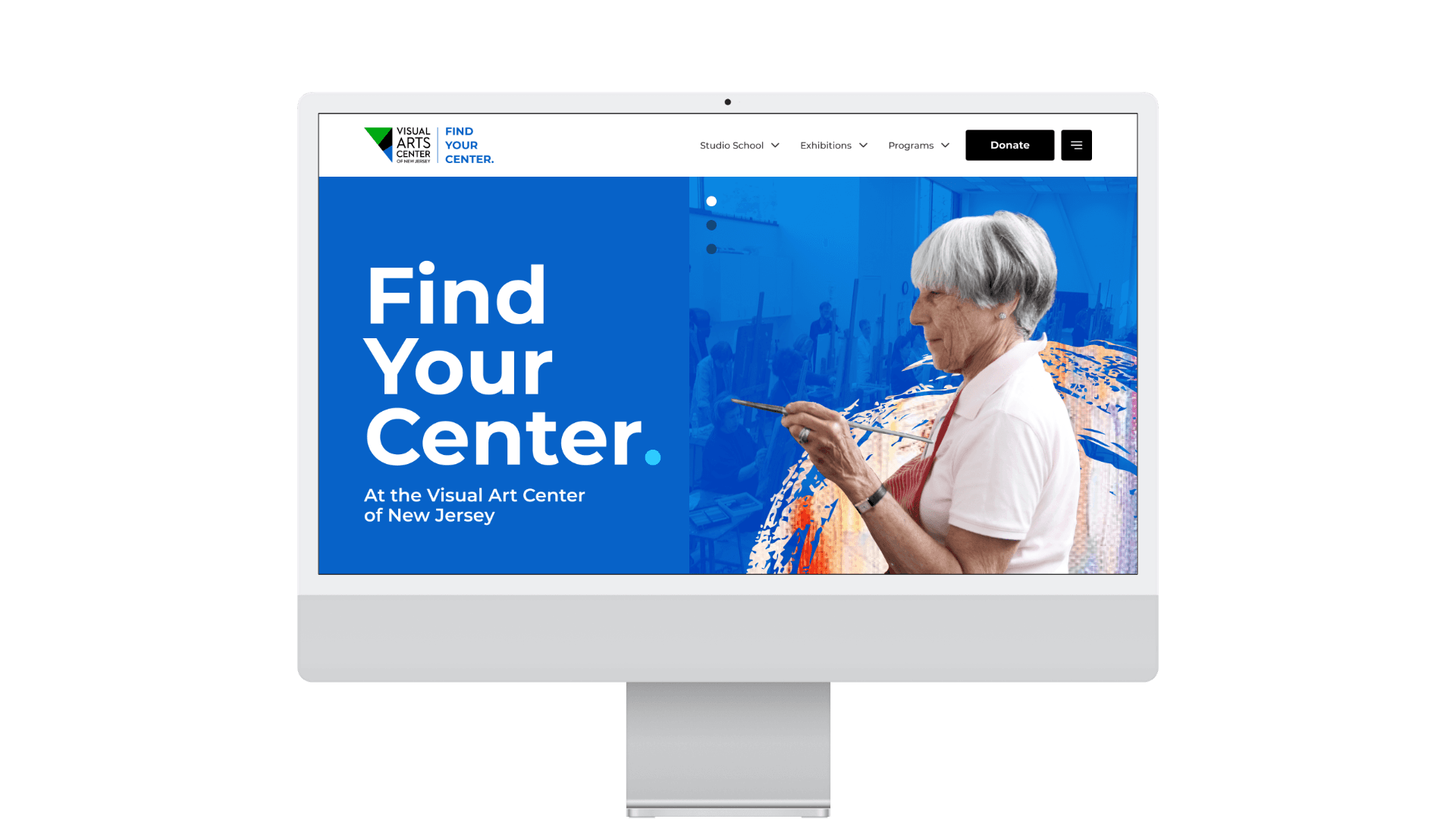 Responsive campaign website