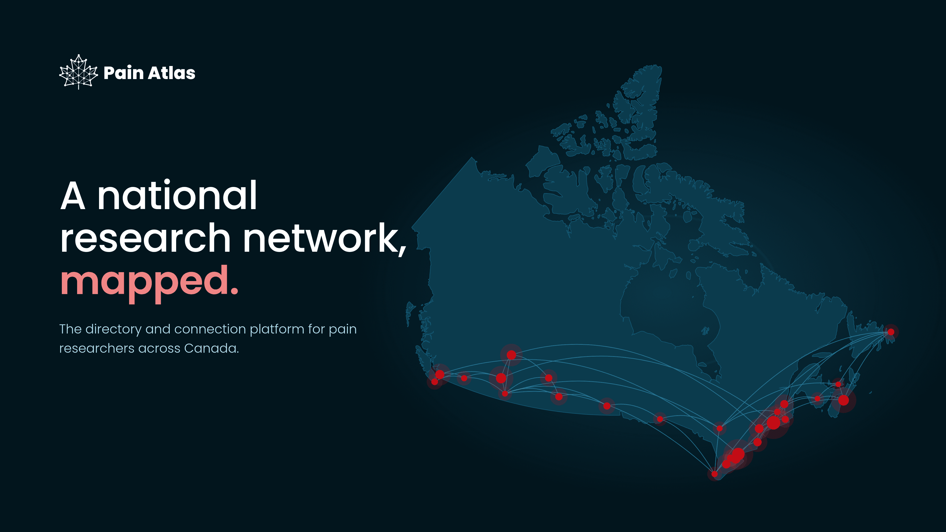 Pain Atlas: a national research network, mapped