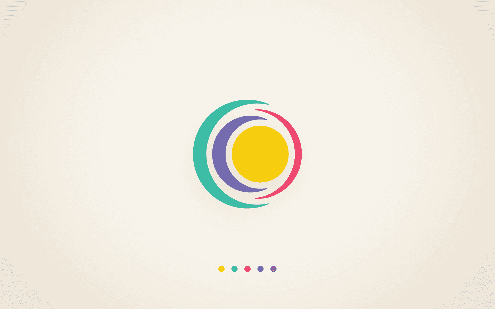 CCASA's mark on warm cream with its audience colours