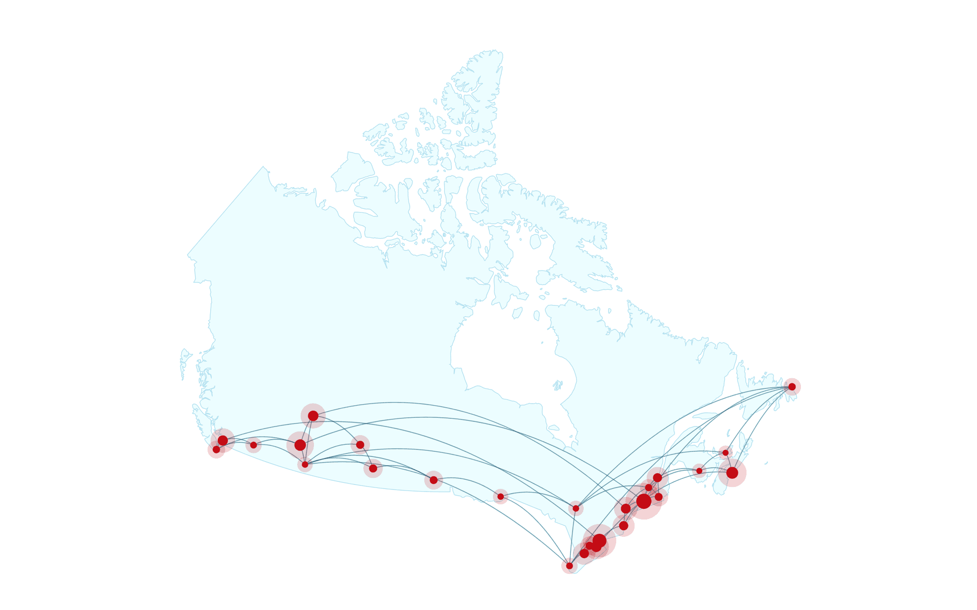 Pain researchers across Canada, connected