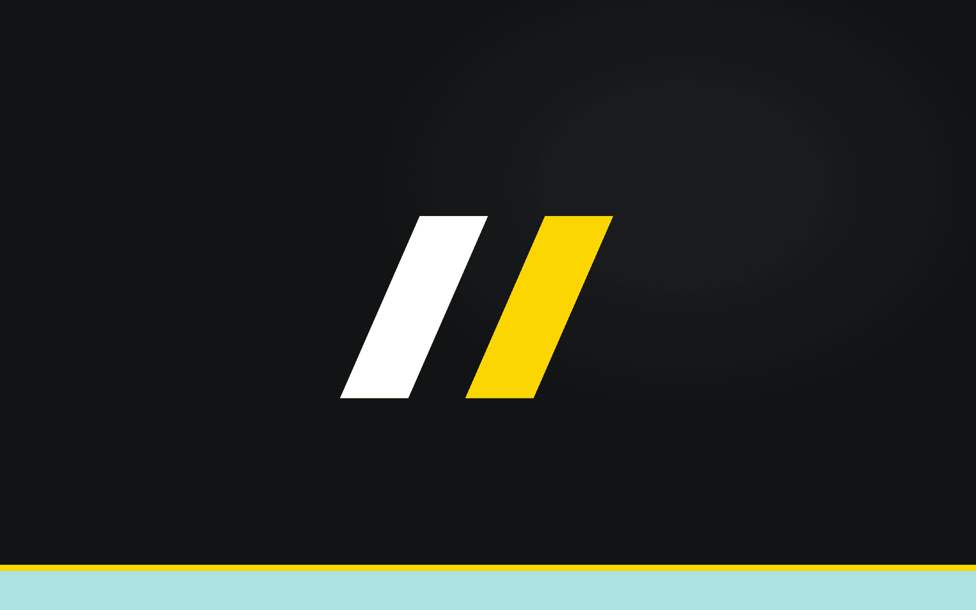 The ISAIC angular mark in white and yellow with teal band