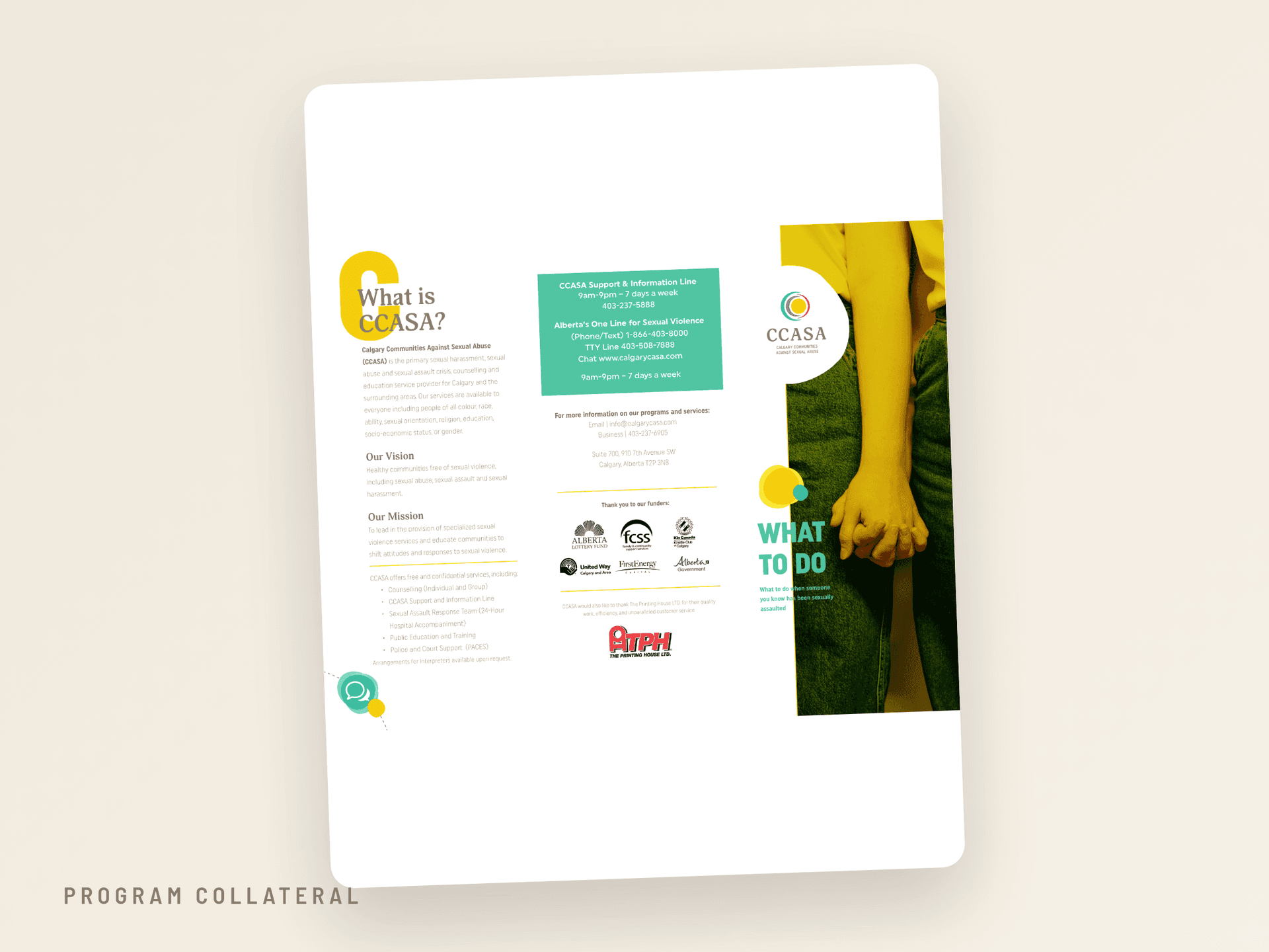 CCASA program collateral
